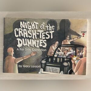 The Far Side “Night of the Crash-Test Dummies” by Gary Larson Vintage Book